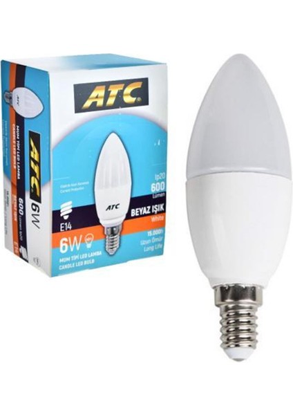 Atc 6 W Mum LED Ampul Beyaz
