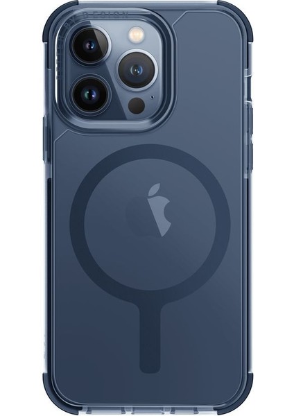Iphone 15 Pro Max Kılıf Combat Serisi Üç Katmanlı Magsafe Özellikli (Magclick™) Koruyucu Kapak