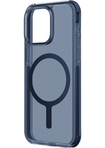 Iphone 15 Pro Max Kılıf Combat Serisi Üç Katmanlı Magsafe Özellikli (Magclick™) Koruyucu Kapak