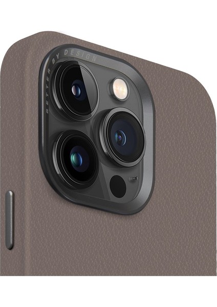 Iphone 15 Pro Max Uyumlu Kılıf Lyden Serisi Deri Kaplama Magsafe Özellikli (Magclick™) Kapak