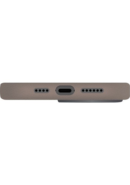 Iphone 15 Pro Max Uyumlu Kılıf Lyden Serisi Deri Kaplama Magsafe Özellikli (Magclick™) Kapak