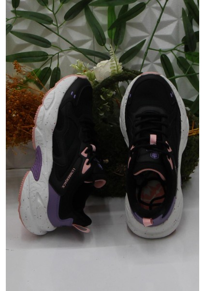 Fanto Siyah Pudra Rahat Sneaker Kadın Ayakkabı indirimleri