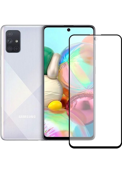 Bufalo Samsung Galaxy A71 Ekran Koruyucu Seramik Mat Nano 9d Tam Kaplama Siyah