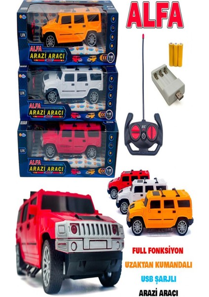 Duman 518-7 Kumandalı Araba Alfa Offroad 051875 *48 Oyck