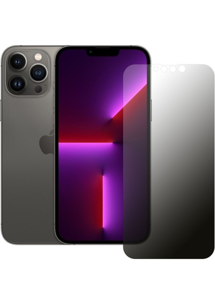 iPhone 13 / 13 Pro Hayalet Privacy Flexiglass Mat Nano Ekran Koruyucu