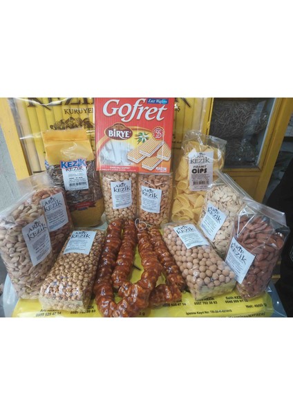 5650GR. 12'li Paket Lüks Karışık Kuruyemiş Aile Paketi