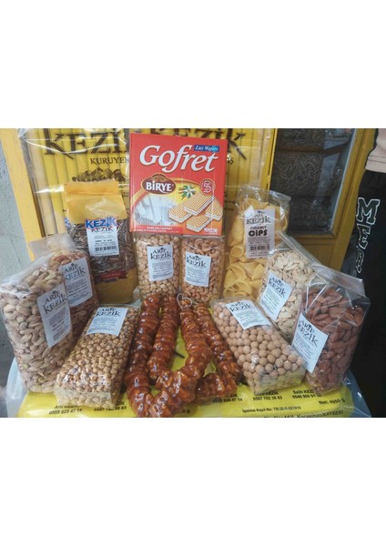 5650GR. 12'li Paket Lüks Karışık Kuruyemiş Aile Paketi