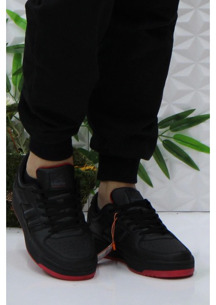 Wılmo Pu Siyah Kırmızı Sneaker Erkek Spor Ayakkabı fiyatları