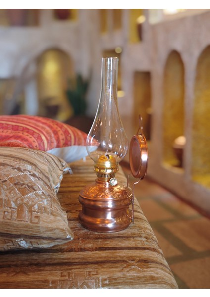 Gaz Lambası Bakır, Kandil, Dekoratif Fener