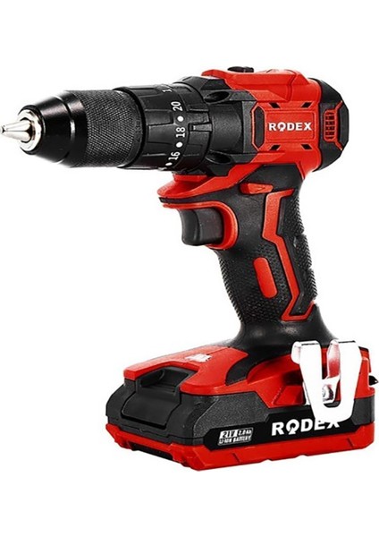 Akülü Darbeli Matkap RDX3404