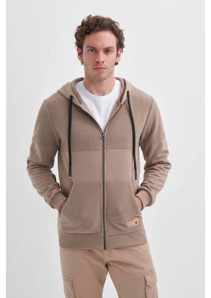 Erkek Sweatshirt Vizon 5083 fiyatları