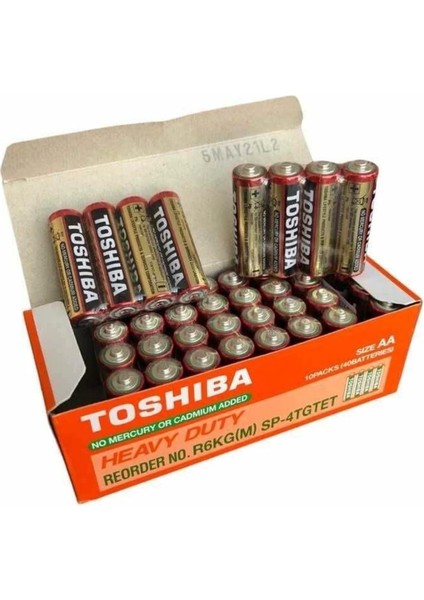 Toshiba 40 Adet Aa Kalem Pil