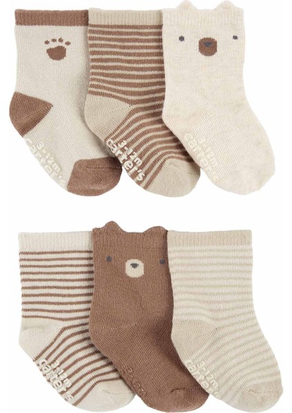 Erkek Bebek Çorap Set 6'lı Paket