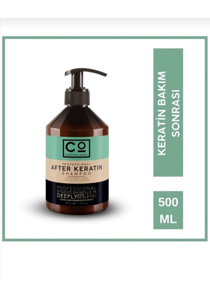 After Keratin Shampoo - Keratin Sonrası Şampuan 500 ml