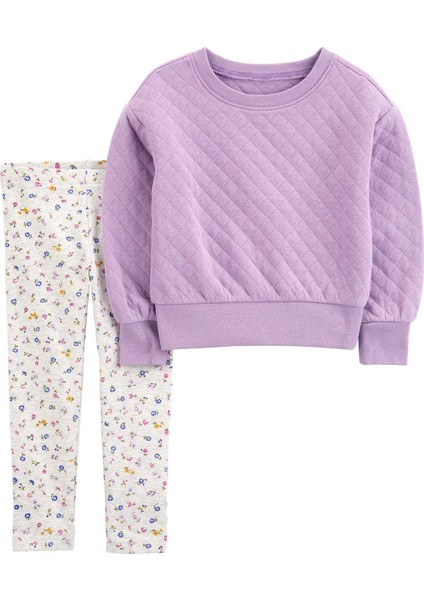 Küçük Kız Çocuk Alt Üst Set 2'li Paket