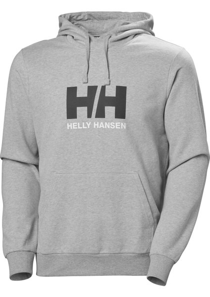 Helly Hansen Hh Logo 2.0 Kapişonlu Sweatshırt Erkek Gri Sweatshirt HHA.30394-HHA.949