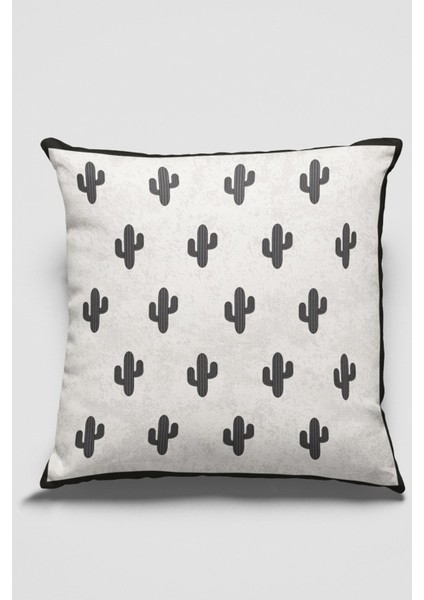 43x43cm Dokuma Leke Tutmaz Premium Tay Tüyü Kumaş Çift Taraflı Kırlent Yastık Kılıfı Kaktüs Krl085 fiyatları