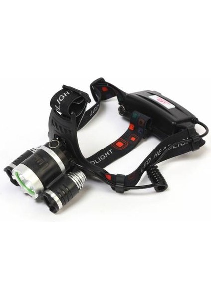 Toptan Bulurum F.B.I Br-5000 T6 5000 Lm 3Xcree Xml-T6+2R5 Led Kafa Feneri