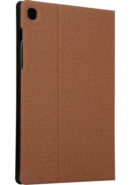 Kumaş Cilt Pu Deri Standı Samsung Galaxy Tab S6 Lite (2020) P610 P615 (2022 2024) Tablet Kılıfı (Yurt Dışından)
