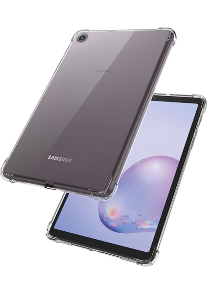 Samsung Galaxy Tab A7 Lite 8.7 Inç Tpu Takviyeli Köşeler Şeffaf Tablet Kılıfı (Yurt Dışından)