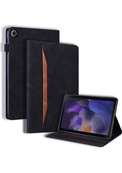 Samsung Galaxy Tab A9 Pu Deri Cüzdan Standı Çevirin Tablet Kılıfı (Yurt Dışından)