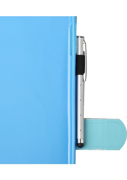 Samsung Galaxy Tab A9 Kart Tutucu Standı Mermer Tablet Kılıfı (Yurt Dışından) modelleri