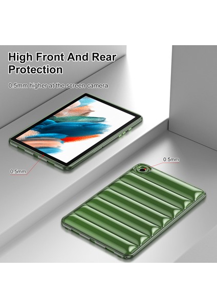 Samsung Galaxy Tab A8 10.5 (2021 2022) Aşağı Ceket Çizilmez Tpu Tablet Kılıfı (Yurt Dışından)
