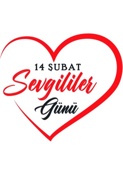 14 Şubat Sevgililer Günü Sticker