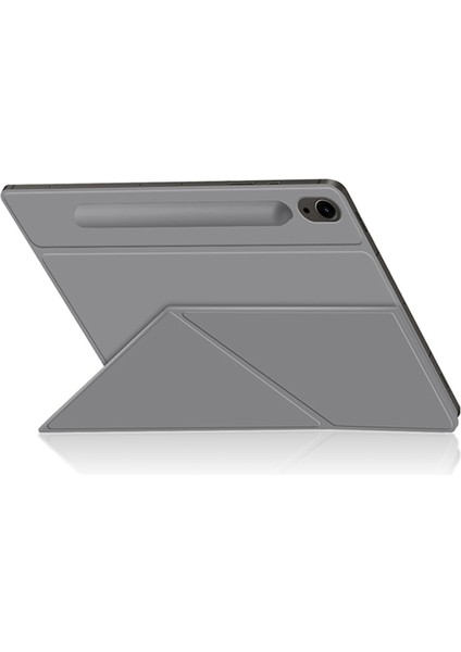 Samsung Galaxy Tab S9 Fe Manyetik V Katlama Standı Otomatik Uyku uyanma Tablet Kılıfı (Yurt Dışından)