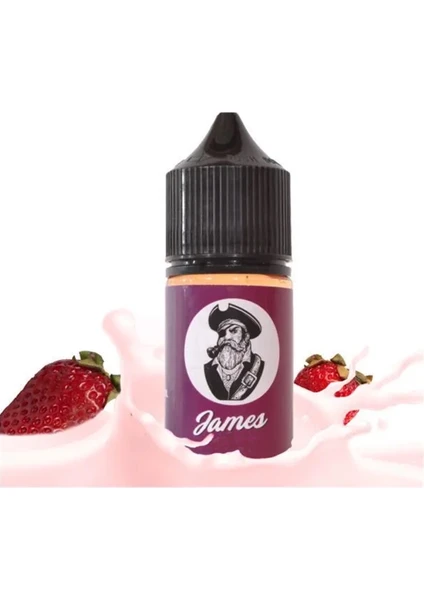 James Çilekli Likit Gıda Aroması 30ML 9m