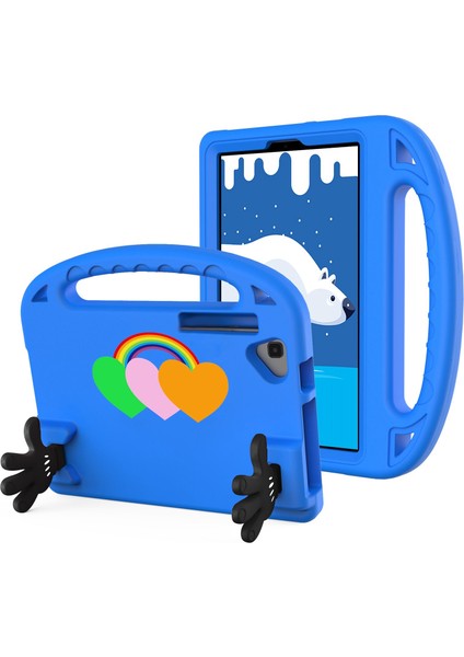 Samsung Galaxy Tab S6 Lite (2024 2022 (2020) SM P610 P615 Aşk Kalp Desenli Eva Tablet Kılıfı (Yurt Dışından)