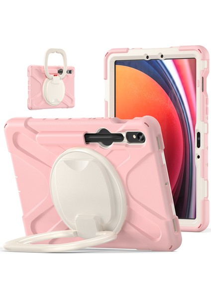 Samsung Galaxy Tab S9 Fe s9 s8 s7 Sert Pc Yumuşak Silikon Dönen Tablet Kılıfı (Yurt Dışından)