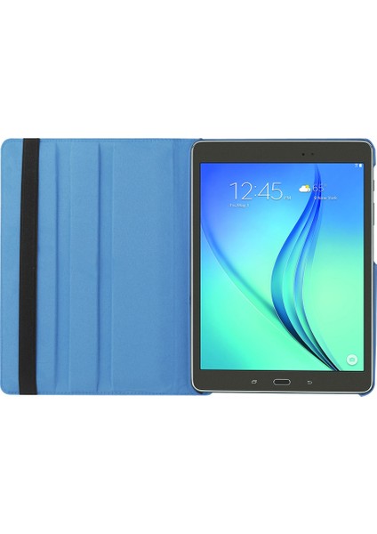 Samsung Galaxy Tab S2 9.7 Lychee Litchi Tahıl Deri Döner Stand Tablet Kılıfı (Yurt Dışından)