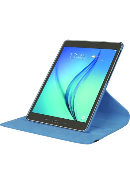 Samsung Galaxy Tab S2 9.7 Lychee Litchi Tahıl Deri Döner Stand Tablet Kılıfı (Yurt Dışından)