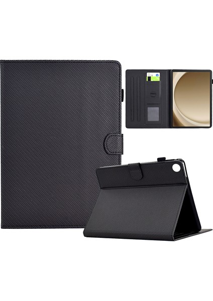 Samsung Galaxy Tab A9 Pu Deri Kart Yuvaları Standı Tablet Kılıfı (Yurt Dışından)