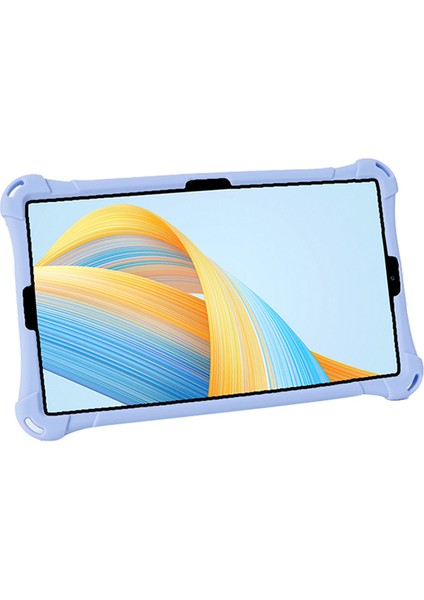 Samsung Galaxy Tab A9 Yumuşak Cilt Silikon Koruyucu Tablet Kılıfı (Yurt Dışından)