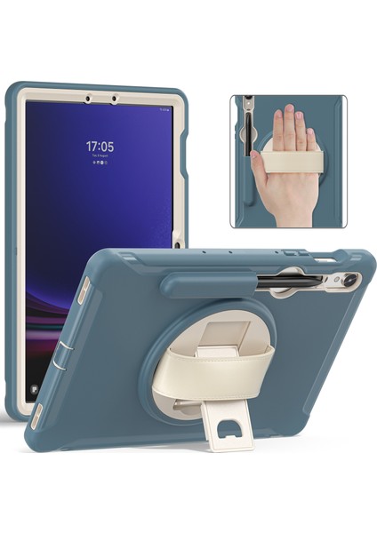 Samsung Galaxy Tab S9 Fe s7 T870 S8 X700 S9 X710 Pc Tpu Kalem Yuvası Peygamber Çiçeği Tablet Kılıfı (Yurt Dışından)