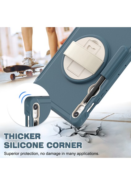 Samsung Galaxy Tab S9 Fe s7 T870 S8 X700 S9 X710 Pc Tpu Kalem Yuvası Peygamber Çiçeği Tablet Kılıfı (Yurt Dışından) indirimleri