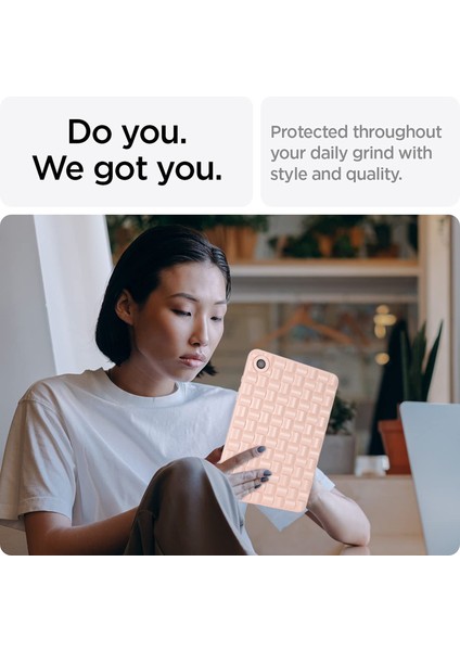 Samsung Galaxy Tab A8 10.5 (2021) X200 TAB A8 10.5 (2022) Tpu Esnek Arka Dokuma Doku Koruyucu Tablet Kılıfı (Yurt Dışından)