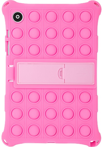 Samsung Galaxy Tab A8 10.5 (2021 2022) Fidget Pop Oyuncaklar Itin Kacık Yumuşak Silikon Koruyucu Katlanabilir Kickstand Tablet Kılıfı (Yurt Dışından) modelleri