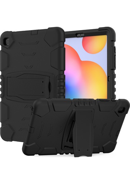 Pc Silikon Samsung Galaxy Tab S6 Lite (2024) P620 S6 Lite (2022) S6 Lite (2020) P610 P615 SIYAH Tablet Kılıfı (Yurt Dışından)