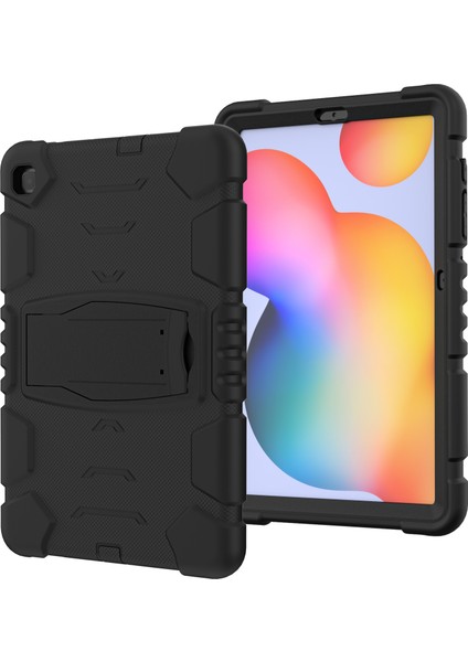Pc Silikon Samsung Galaxy Tab S6 Lite (2024) P620 S6 Lite (2022) S6 Lite (2020) P610 P615 SIYAH Tablet Kılıfı (Yurt Dışından)