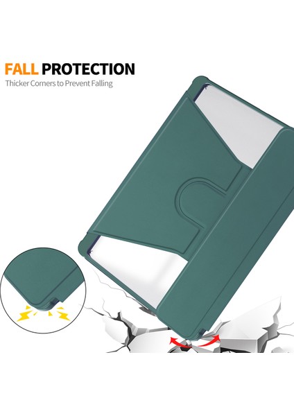 Samsung Galaxy Tab S9 Pu Deri Tpu Döner Standlı Çıkarılabilir Klavyeli Akıllı Tablet Kılıfı (Yurt Dışından) fırsatları