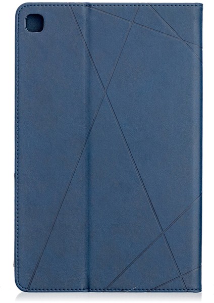 Geometrik Desen Standı Deri Akıllı Samsung Galaxy Tab S6 Lite (2020) P610 P615 (2022 2024) Tablet Kılıfı (Yurt Dışından)