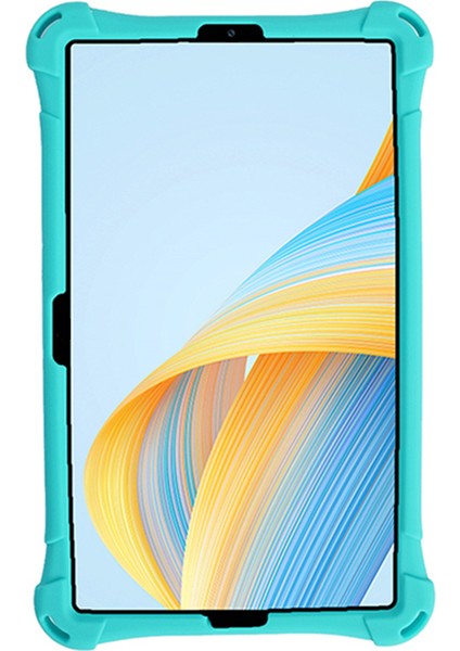 Samsung Galaxy Tab A9 Yumuşak Cilt Silikon Koruyucu Nane Tablet Kılıfı (Yurt Dışından)