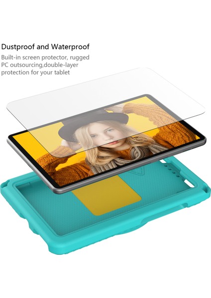 Samsung Galaxy Tab A 8.4 (2020) T307 T307U HUAWEI Matepad T8 lenovo Tab M8 TB 8505F 8705N Eva Kayışlı Tablet Kılıfı (Yurt Dışından)