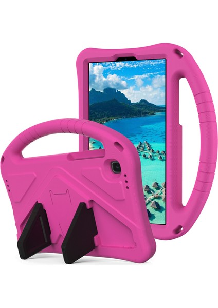 Tekme Standı Eva Samsung Galaxy Tab A7 Lite Rose Tablet Kılıfı (Yurt Dışından)