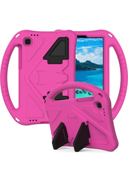 Tekme Standı Eva Samsung Galaxy Tab A7 Lite Rose Tablet Kılıfı (Yurt Dışından)
