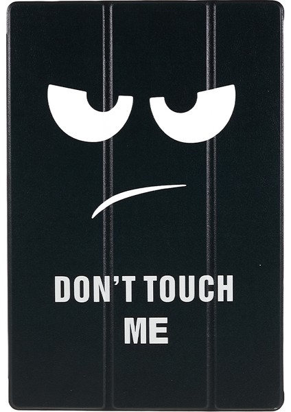 Samsung Galaxy Tab S8 Ultra Üç Katlı Stand Pu Deri Desen Baskı Bana Dokunma Tablet Kılıfı (Yurt Dışından) fiyatları