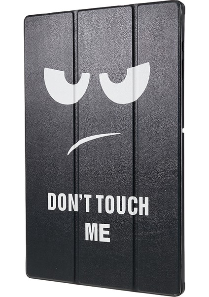 Samsung Galaxy Tab S8 Ultra Üç Katlı Stand Pu Deri Desen Baskı Bana Dokunma Tablet Kılıfı (Yurt Dışından) modelleri